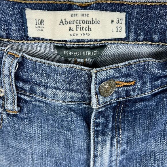 Abercrombie & Fitch Perfect Stretch Bootcut Jeans in Madison Size 10R - Picture 9 of 16
